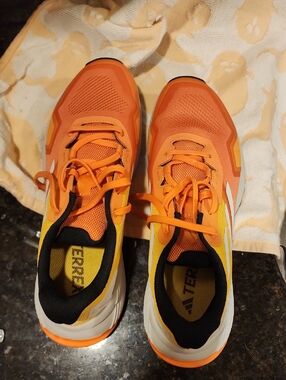 adidas Orange and Yellow Women's Sneakers Trex